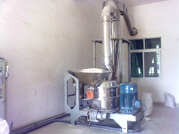 邢臺某食品公司采購120目大米超微粉碎機