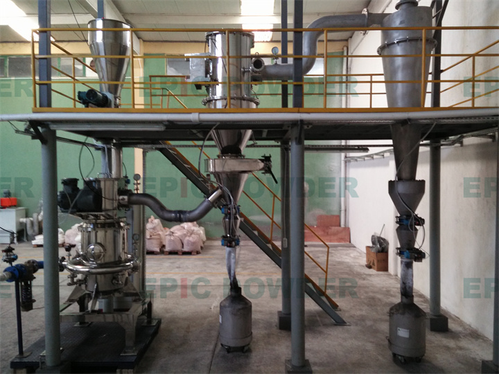 大型對噴式氣流粉碎機(jī)