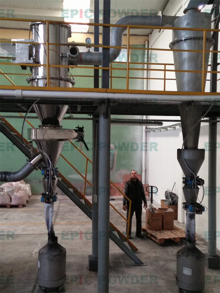 大型對噴式氣流粉碎機