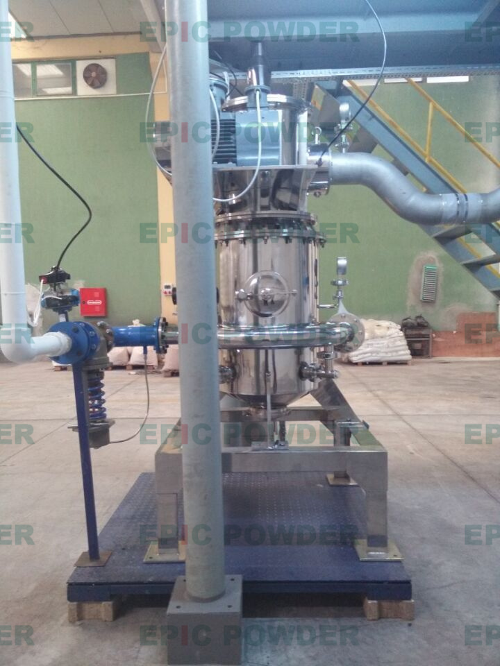 小產量圓盤式氣流磨