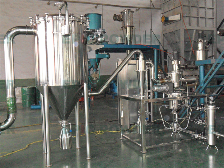 大型對噴式氣流粉碎機(jī)