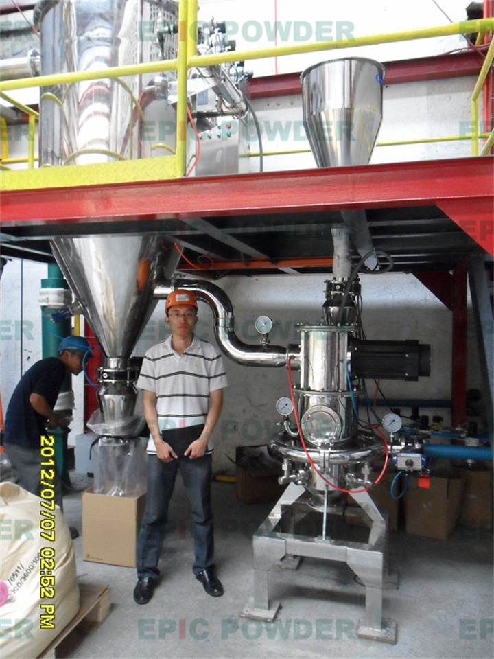 高效圓盤式氣流粉碎機