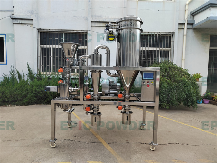 實驗型扁平式氣流粉碎機